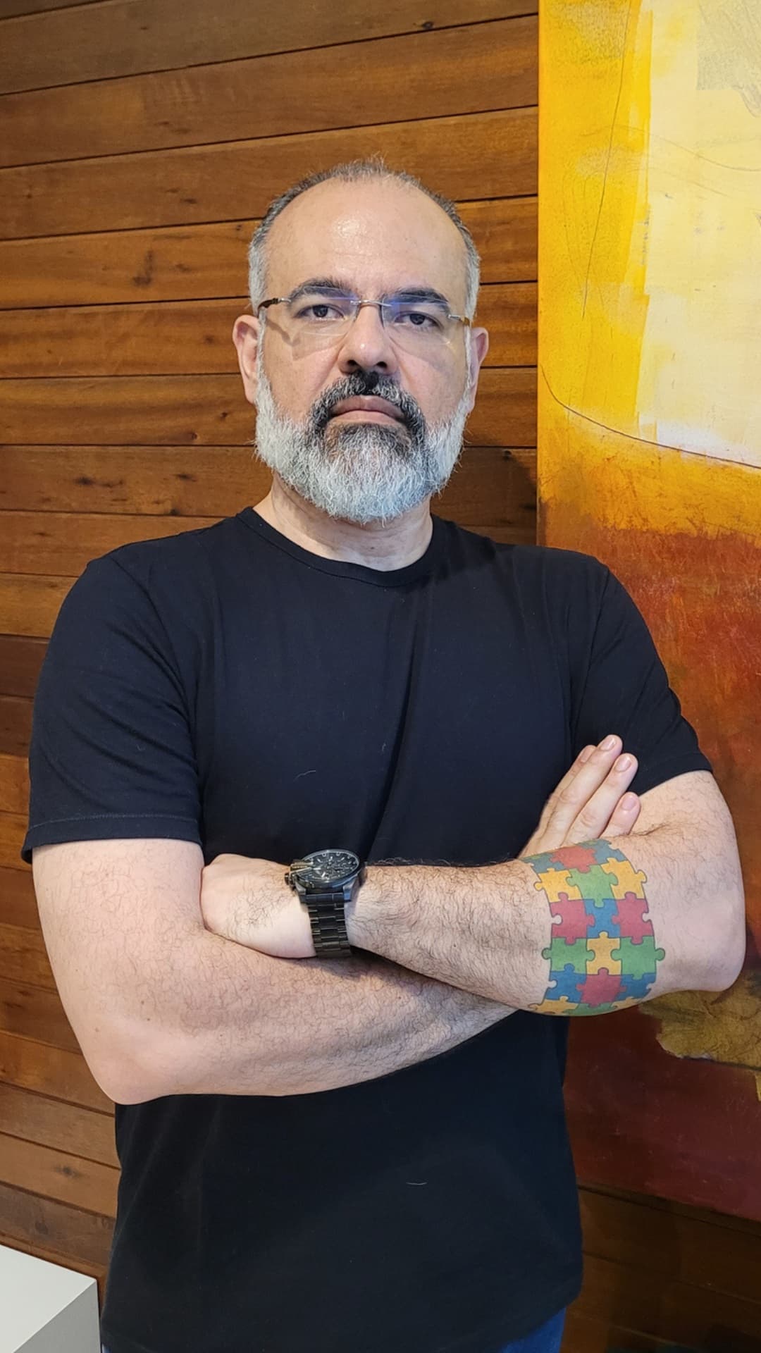 Dr. Leonardo Ferreira em retrato editorial